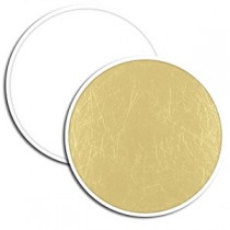 PHOTOFLEX LiteDisc / Hvit-SoftGull /  Ø-81 cm